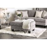 Gray Pierpont Ottoman SM8012-OT By Furniture of America 11