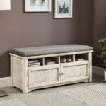 Gwebdolyn Shoe Bench CM-AC308WH By Furniture of America 9
