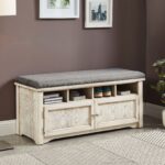 Gwebdolyn Shoe Bench CM-AC308WH By Furniture of America 11