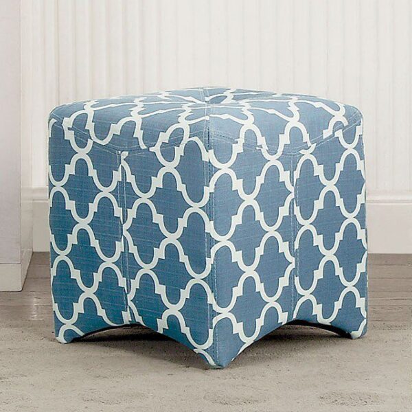 Zaira Ottoman CM-BN6023BL By Furniture of America 6