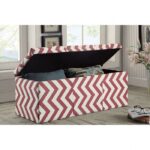 Zahra Storage Ottoman CM-BN6031RD By Furniture of America 15