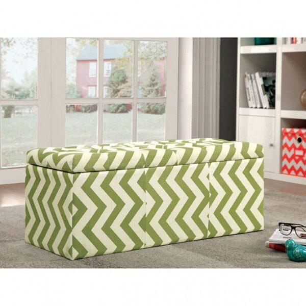 Zahra Storage Ottoman CM-BN6031GR By Furniture of America 9