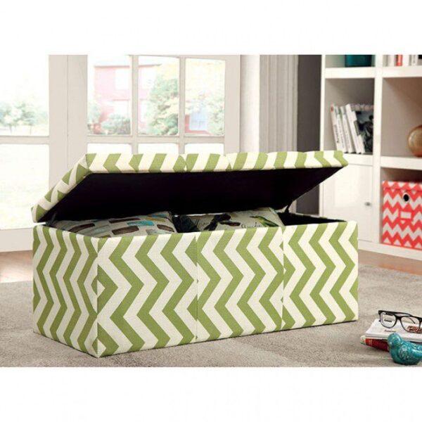 Zahra Storage Ottoman CM-BN6031GR By Furniture of America 10