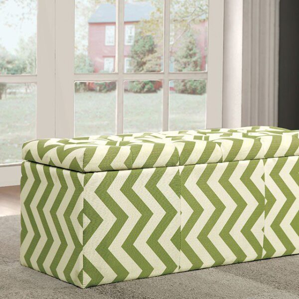 Zahra Storage Ottoman CM-BN6031GR By Furniture of America 12
