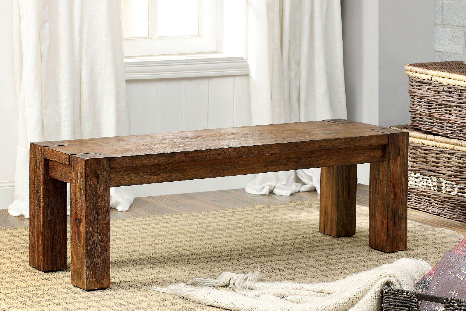 Frontier Bench CM3603BN By Furniture of America