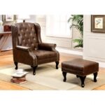 Vaugh Accent Chair CM-AC6801BR By Furniture of America 14