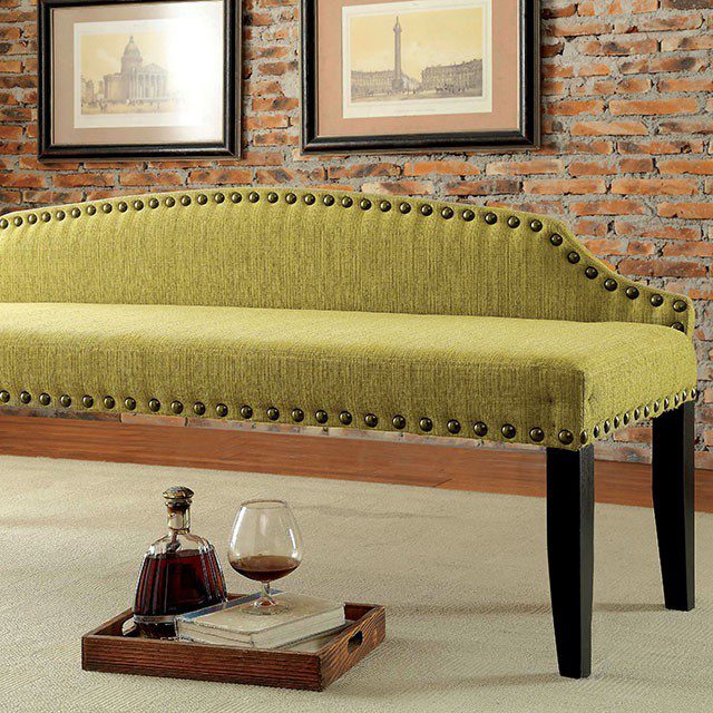 Hasselt Bench CM-BN6880GR-L By Furniture of America