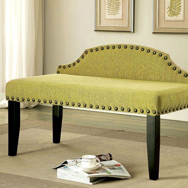 Hasselt Bench CM-BN6880GR-S By Furniture of America 6