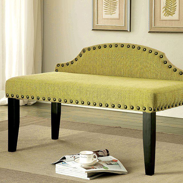 Hasselt Bench CM-BN6880GR-S By Furniture of America