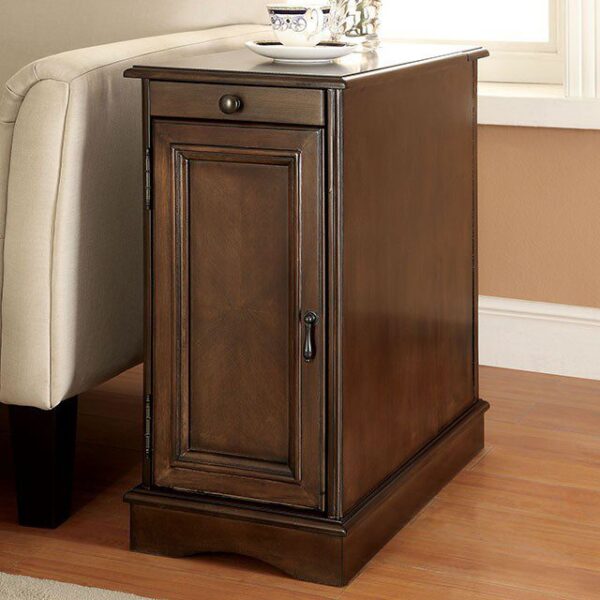 Lilith Side Table CM-AC171GY By Furniture of America 4