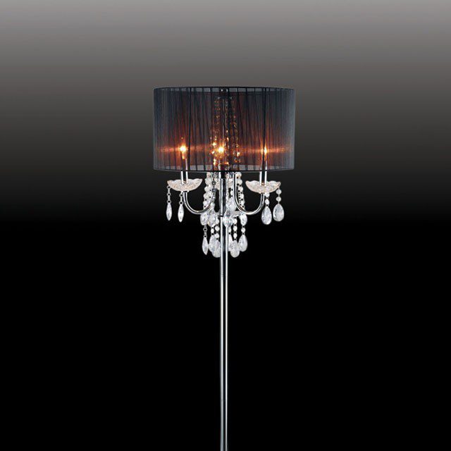 Jada Floor Lamp L76733BK-F By Furniture of America