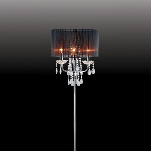 Jada Floor Lamp L76733BK-F By Furniture of America 8