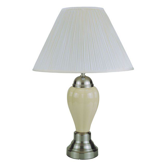 Niki Table Lamp (6/Box) L76117IV-6PK By Furniture of America