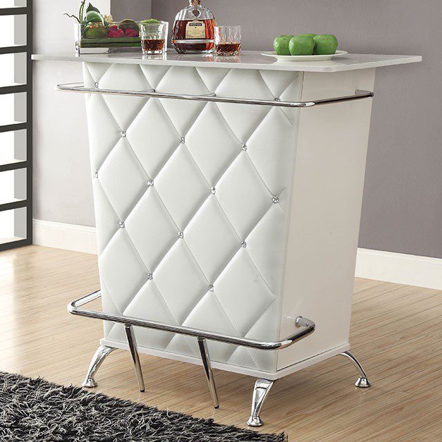 Fuero Bar Table CM-BT6464WH By Furniture of America 9