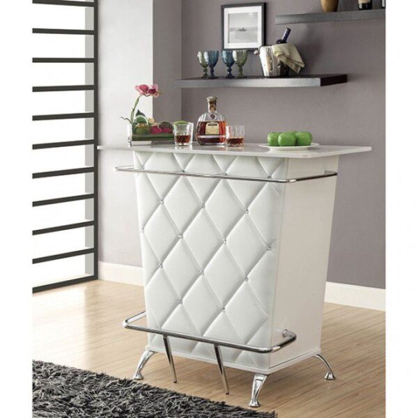 Fuero Bar Table CM-BT6464WH By Furniture of America 10