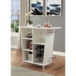 Fuero Bar Table CM-BT6464WH By Furniture of America 17