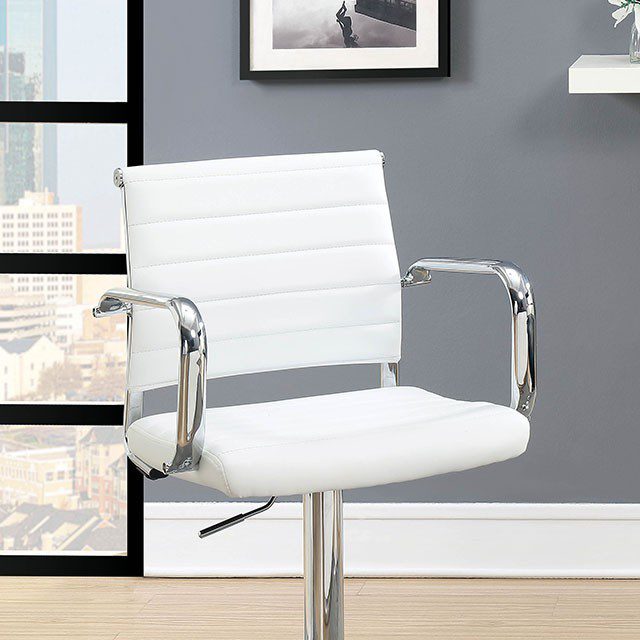 Sedona Bar Stool CM-BR6463WH By Furniture of America