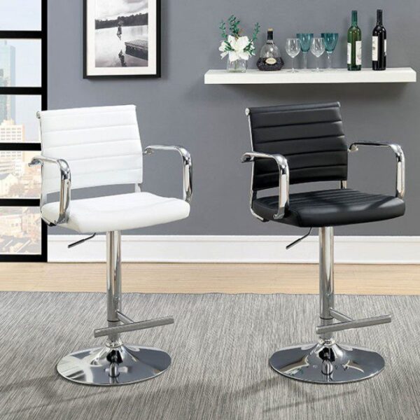 Sedona Bar Stool CM-BR6463WH By Furniture of America 9