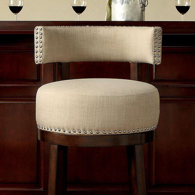 Lynsey 30″ Bar Stool (2/Box) CM-BR6252BG-29-2PK By Furniture of America