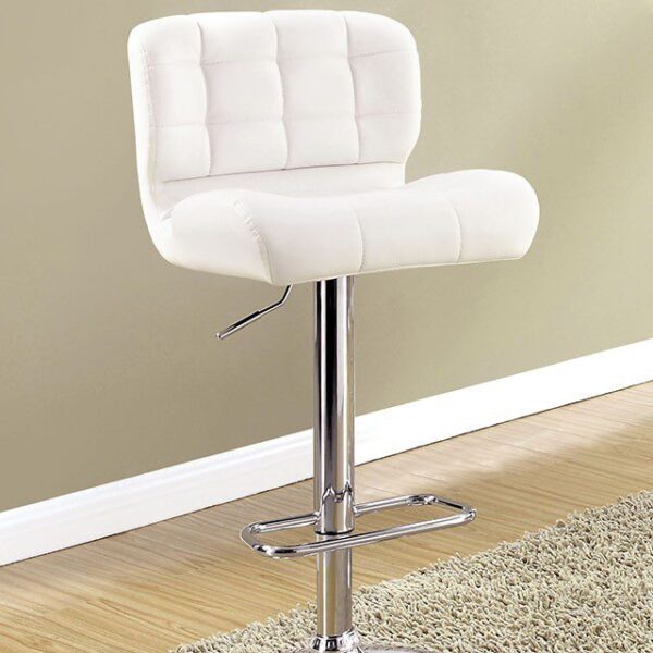 Kori Bar Chair CM-BR6152WH By Furniture of America 6
