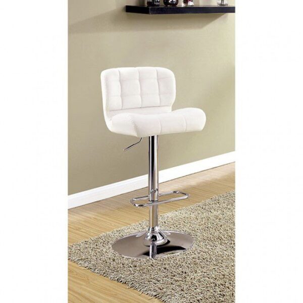Kori Bar Chair CM-BR6152WH By Furniture of America 7
