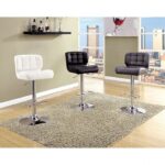 Kori Bar Chair CM-BR6152BK By Furniture of America 11