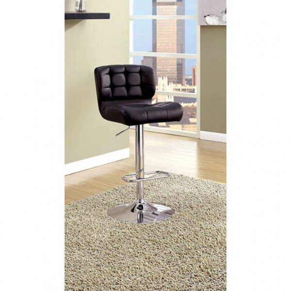 Kori Bar Chair CM-BR6152BK By Furniture of America 7