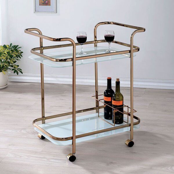 Tiana Serving Cart CM-AC235 By Furniture of America 5