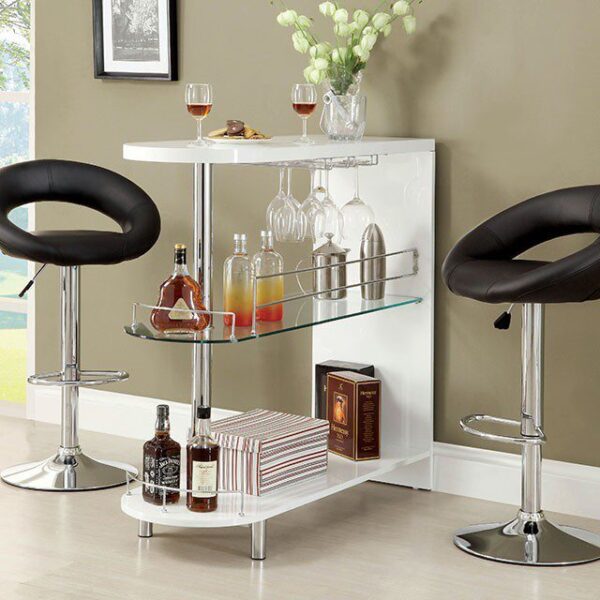Numbi Mini Server CM-BT8333-WH By Furniture of America 5