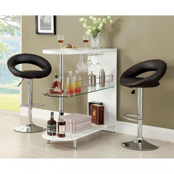 Numbi Mini Server CM-BT8333-WH By Furniture of America 6