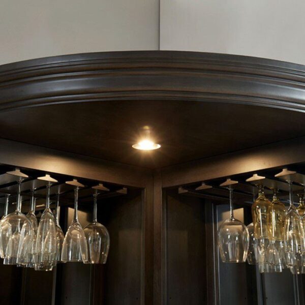 Voltaire Corner Curio CM-CR142GY-CURIO By Furniture of America 8