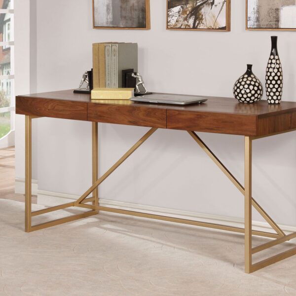 Halstein Desk CM-DK6447 By Furniture of America - Image 2
