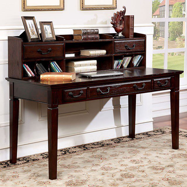 Tami Writing Desk w/ Hutch CM-DK6384 By Furniture of America