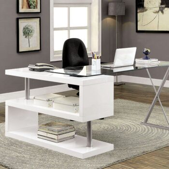 Bronwen Desk CM-DK6131WH By Furniture of America