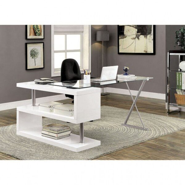 Bronwen Desk CM-DK6131WH By Furniture of America 8