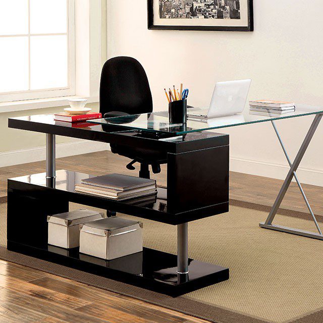 Bronwen Desk CM-DK6131BK By Furniture of America