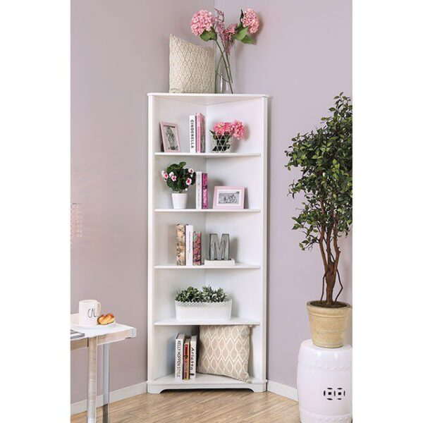 Rockwall Bookshelf CM-AC806WH By Furniture of America 6