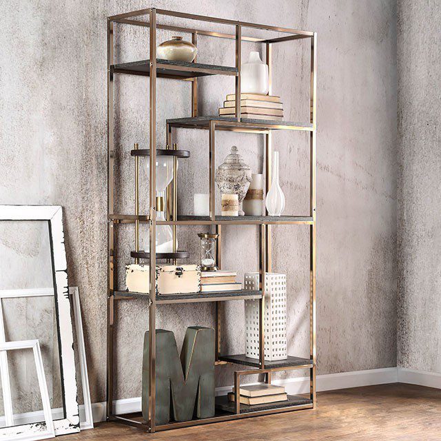 Elvira Display Shelf CM-AC6264CPN By Furniture of America