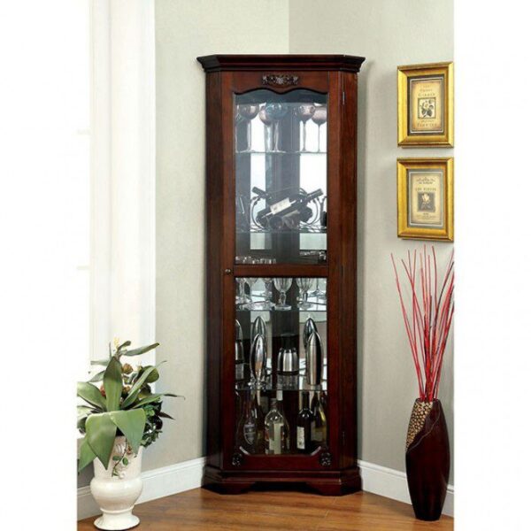 Ortley Curio CM-CR133 By Furniture of America 8