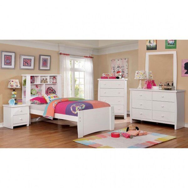 Marlee Night Stand CM7651WH-N By Furniture of America 7