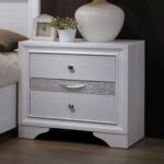 White Chrissy Night Stand CM7552N By Furniture of America 14