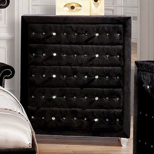 Alzire Chest CM7150BK-C By Furniture of America