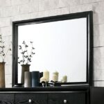 Chrissy Mirror CM7552BK-M By Furniture of America 7