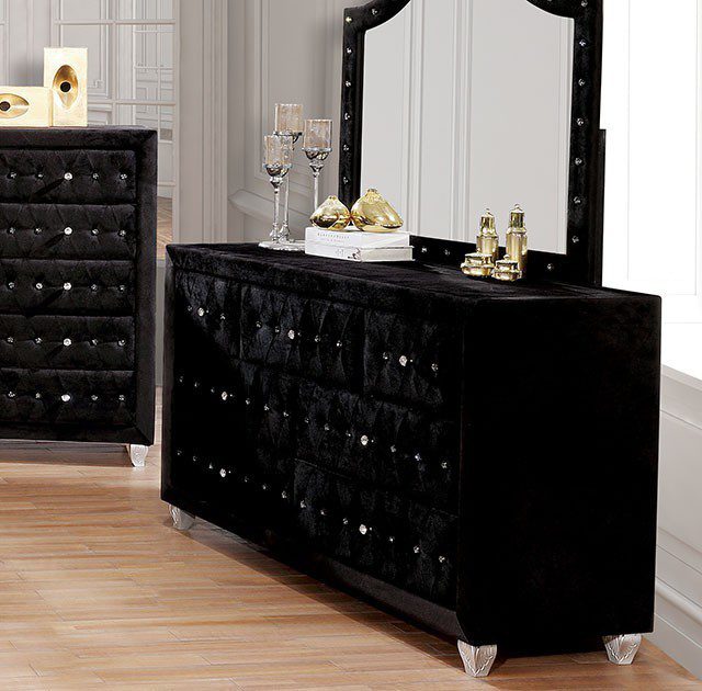 Alzire Dresser CM7150BK-D By Furniture of America