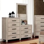Strasburg 8-Drawer Dresser Mirror  CM7382WH-CM By Furniture of America 11