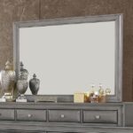 Brandt Mirror CM7302GY-M By Furniture of America Luxury Bedroom Furniture Mobilia Cleopatra 9 Brandt Mirror CM7302GY-M By Furniture of America 9