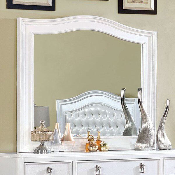 Ariston Mirror CM7171WH-M By Furniture of America 6