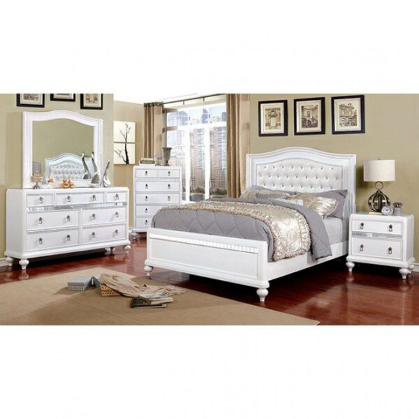 Ariston Mirror CM7171WH-M By Furniture of America 7