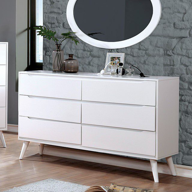 Lennart Dresser CM7386WH-D By Furniture of America