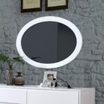 Lennart Oval Mirror CM7386WH-MO By Furniture of America 11